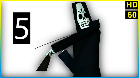 Grim Fandango Remastered. [PC]. Complete Walkthrough. Part 5.