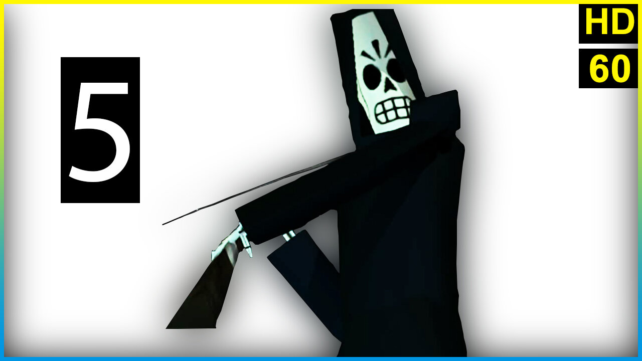 Grim Fandango Remastered. [PC]. Complete Walkthrough. Part 5.