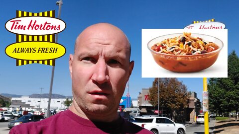 Tim Hortons New Loaded Chili!