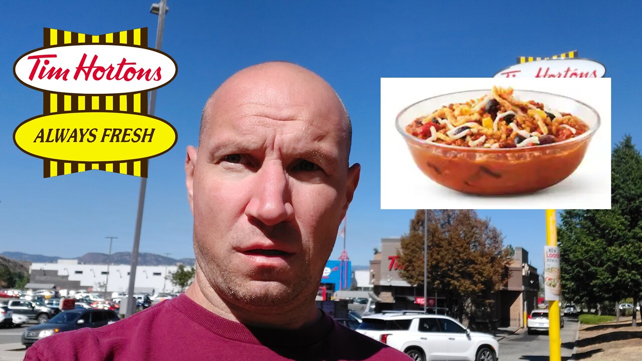 Tim Hortons New Loaded Chili!