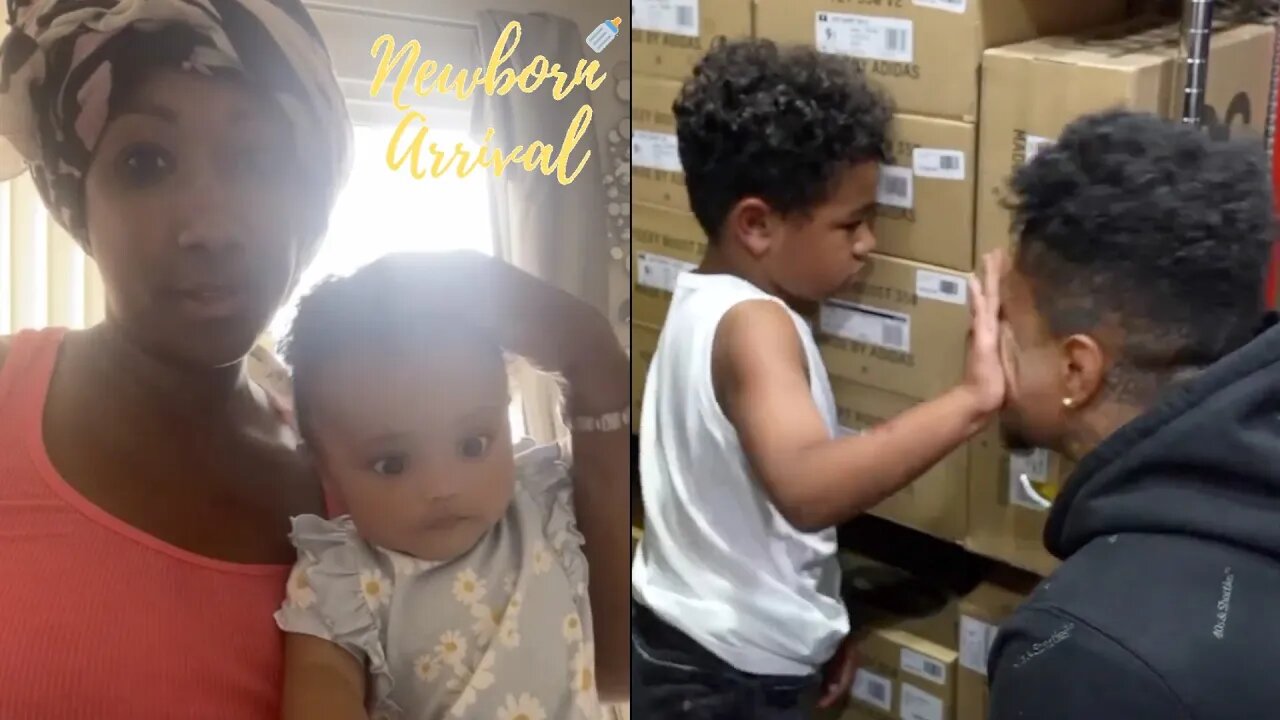 Blueface Mom Karlissa On Why Grandson Javaughn Was Acting Out At The Sneaker Store! 🤣