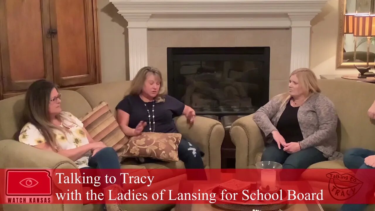 On Talking to Tracy we have the Ladies of Lansing, 3 ladies running for Lansing School board. ￼