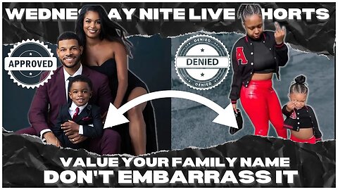 Where's the Shame? How the Black Community Lost Respect for the Family Name