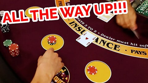 NON-STOP PRESSING! "All The Way Up" Blackjack System Review