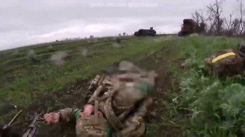 The last moments of a soldier of the Armed Forces of Ukraine in the Kleshcheyevka direction