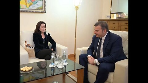 Ambasadorja e SHBA takon guvernatorin e Bankës së Shqipërisë, çfarë diskutuan