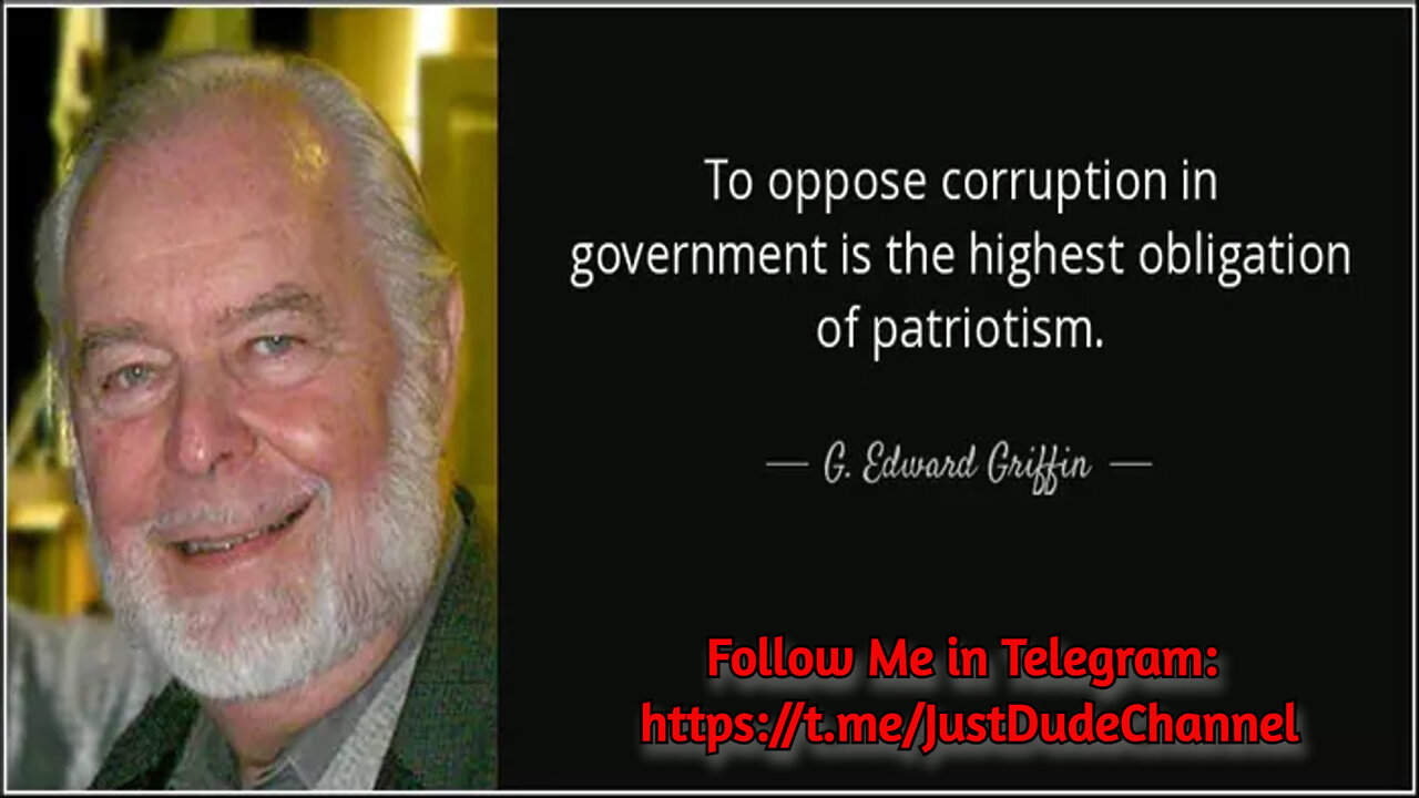 G. Edward Griffin - The Big Difference Between “State” And “Government”