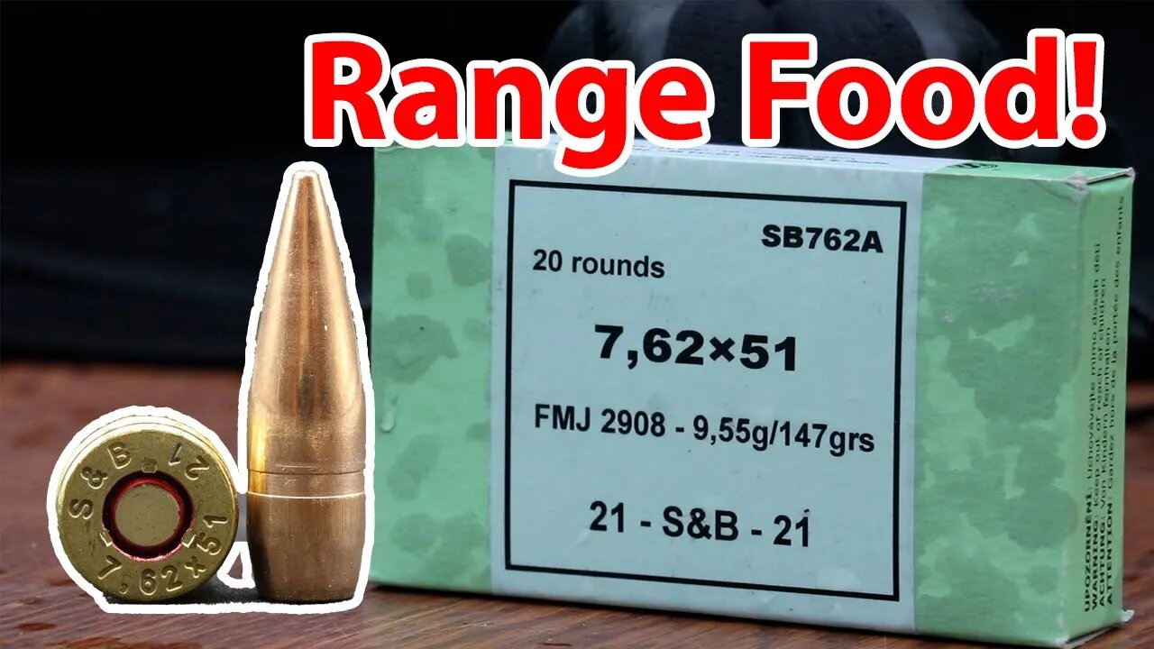 7.62x51mm, 147gr FMJ, Sellier and Bellot