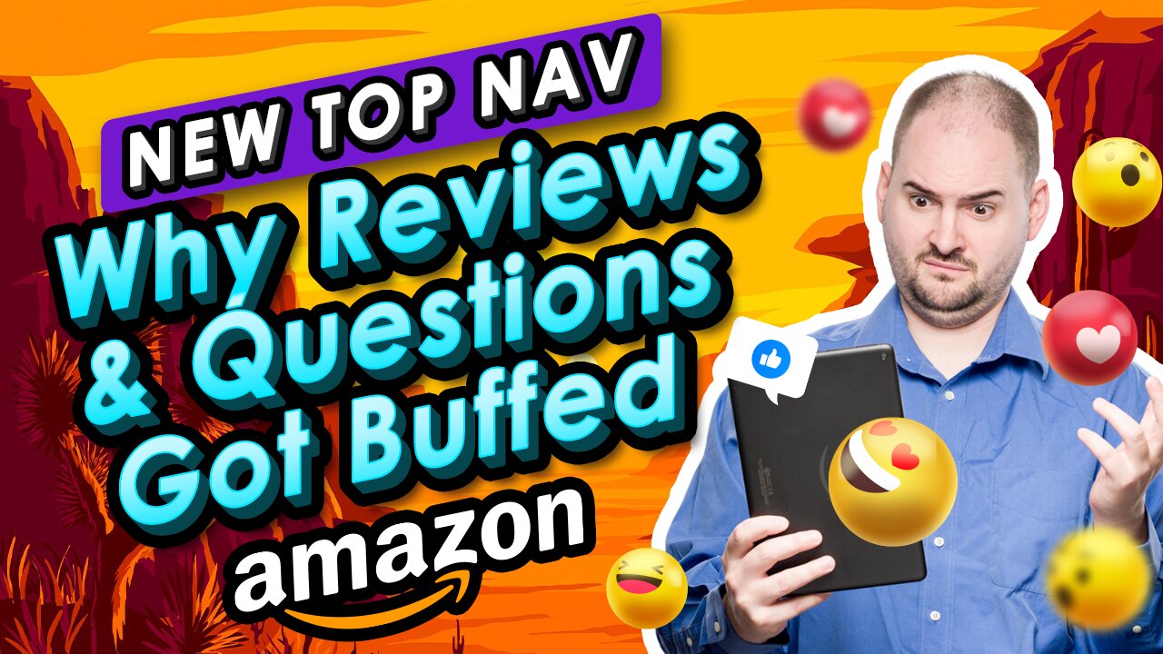 Amazon Launches New Top Nav on PDPs - Why Questions & Reviews Focus Got Buffed