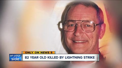 82-year-old Ohio man found dead in field may have been struck by lightning