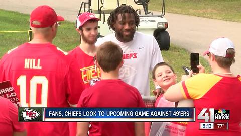 Fans, Chiefs look to upcoming game against 49ers