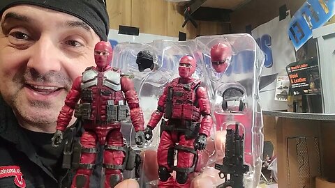 1/12 Valaverse Action Force Crimson Shadow trooper action figure custom
