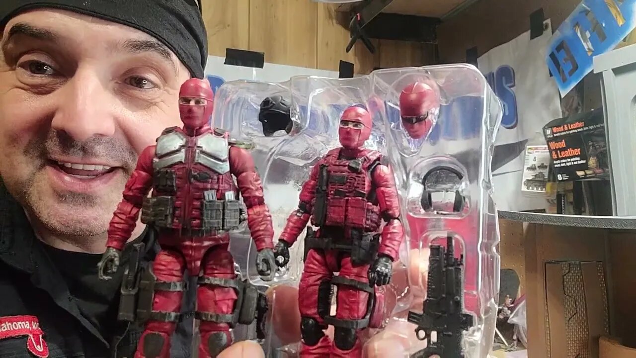 1/12 Valaverse Action Force Crimson Shadow trooper action figure custom