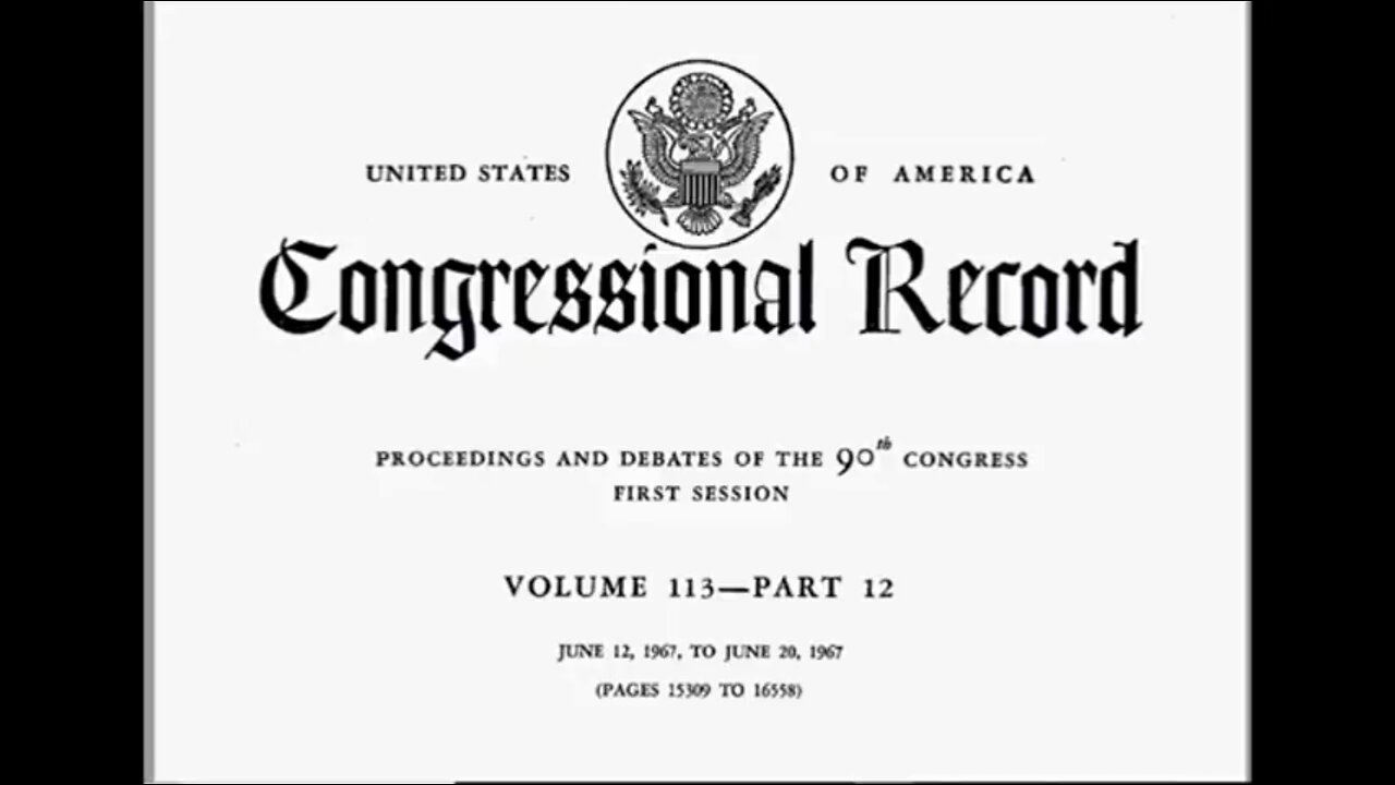 Birth Certificate And UCC11 Congressional Record S4194