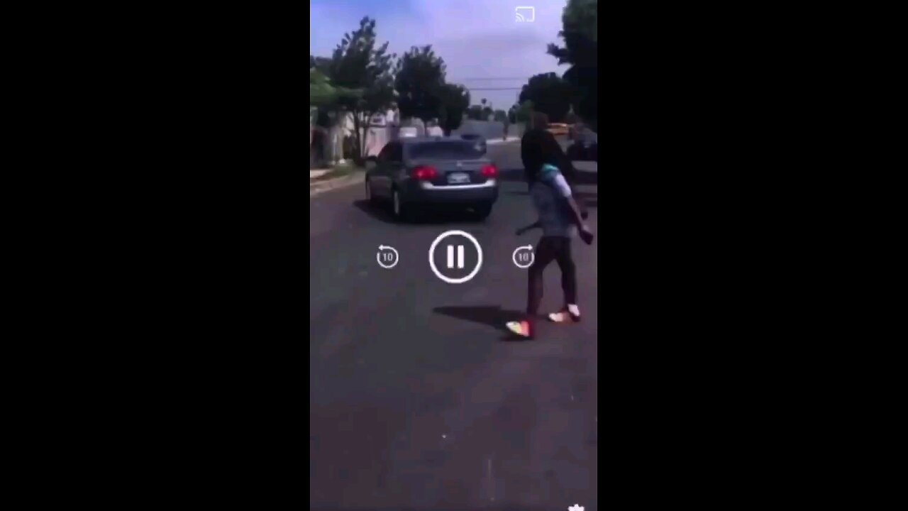 Woman fighting off mexican man in car