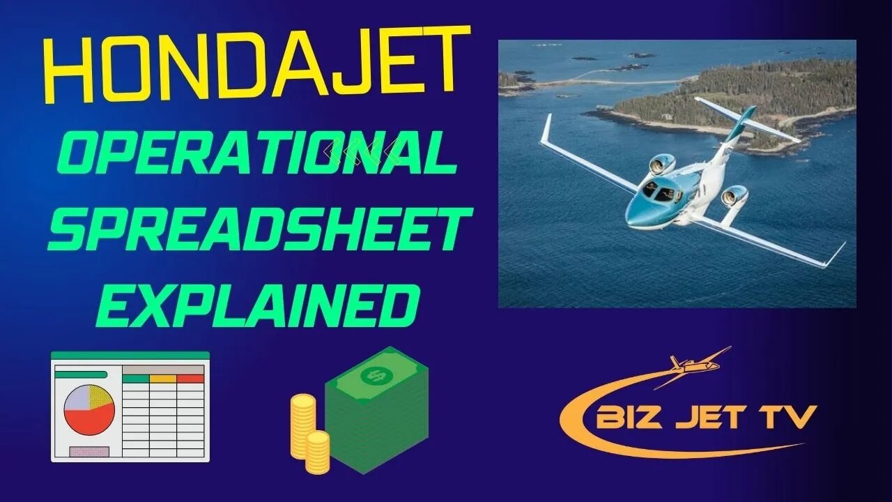 Honda Jet Operational Spreadsheet