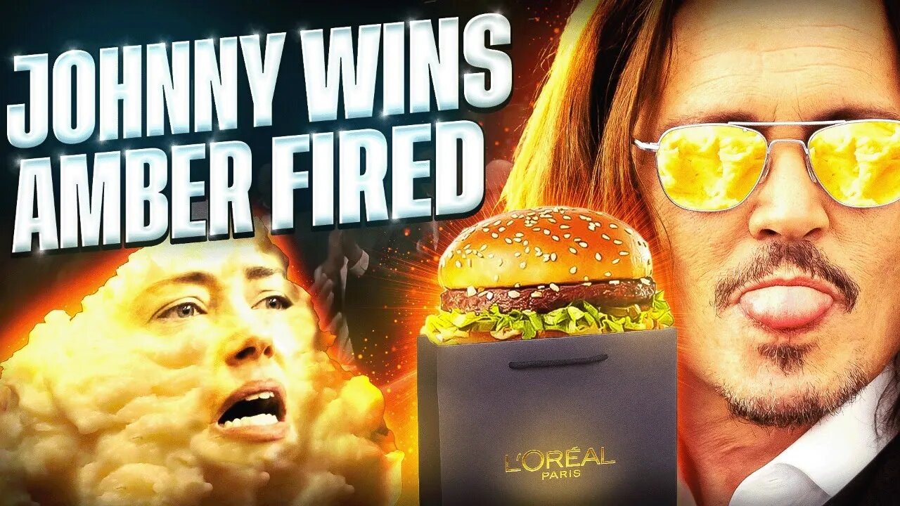 Johnny Depp Wins, again; Amber gets Fired -- Drinks all Around!