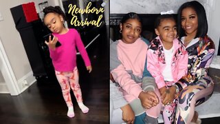 Toya Johnson's Daughter Reign Asks Siri To Help Cousin Get Her Job Back!📱