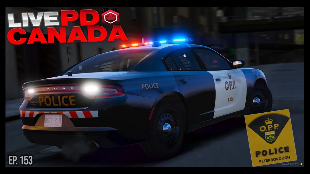 LivePD Canada Greater Ontario Roleplay | Peterborough #OPP Use Spike Belt To End A Chaotic Pursuit!