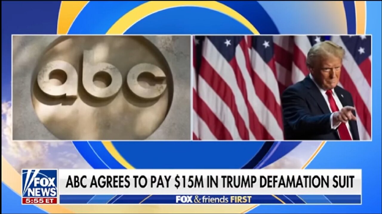 Liberal media 'losing it' over ABC's $15M payout in Trump defamation suit