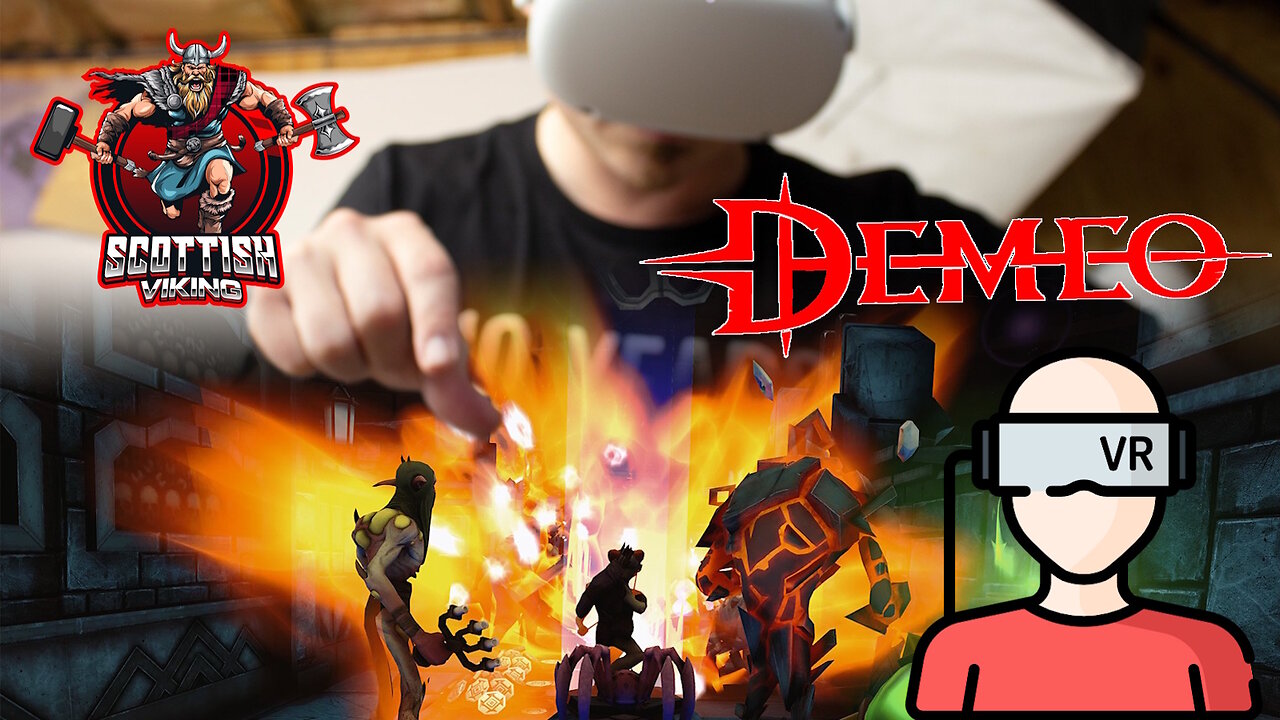 💚Rumble :|: Virtual Reality :|: Demeo the 3d Dungeons and Dragons Game