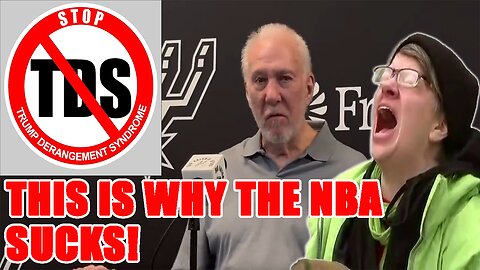 Gregg Popovich MELTDOWN during a 15 minute Trump Deranged RANT before NBA game is WORST EVER!