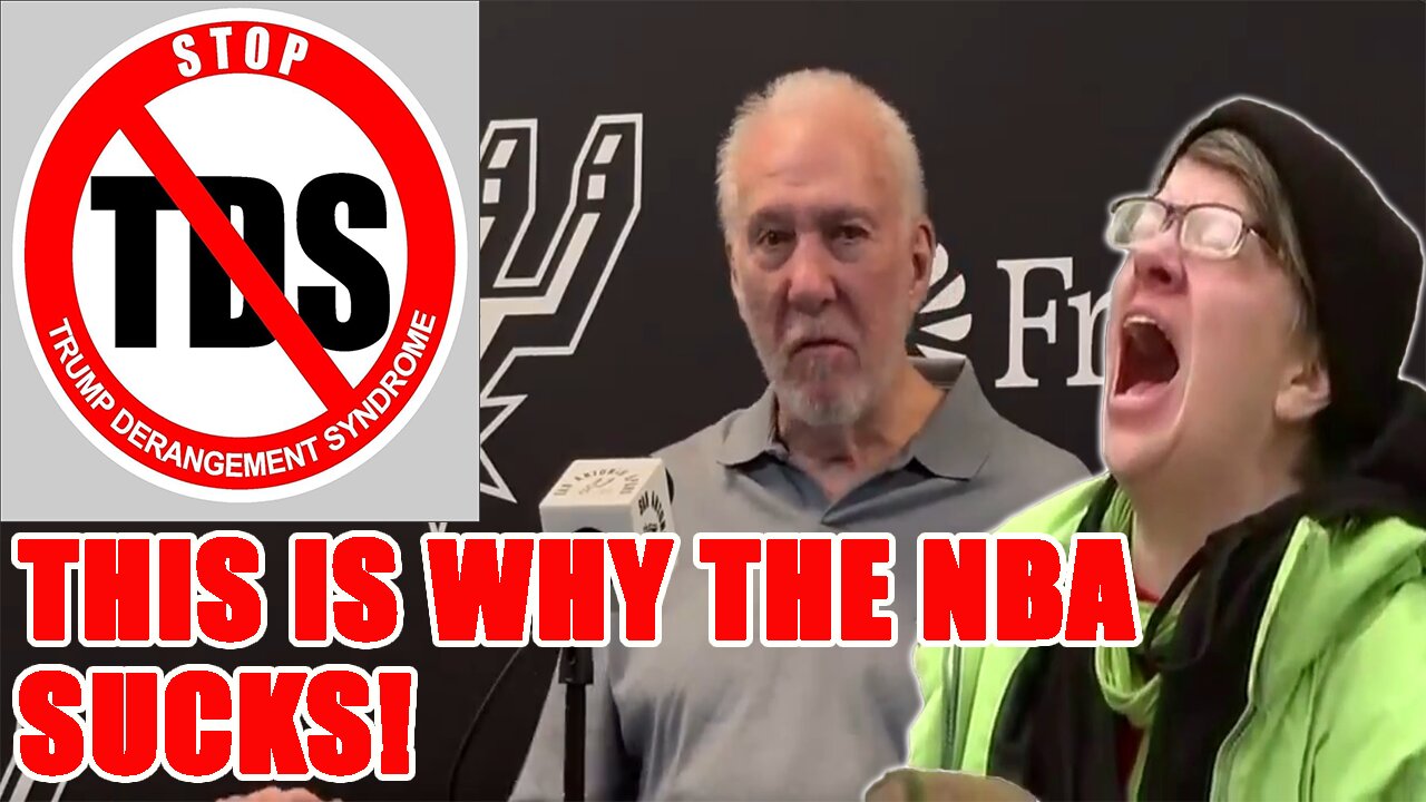 Gregg Popovich MELTDOWN during a 15 minute Trump Deranged RANT before NBA game is WORST EVER!