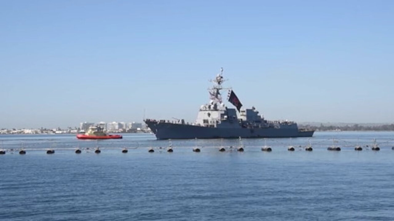 USS Sterett (DDG 104) Returns to San Diego