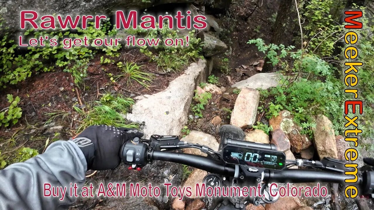 2023 Rawrr Mantis 60v - Hitting some Epic Singletrack - Part 1