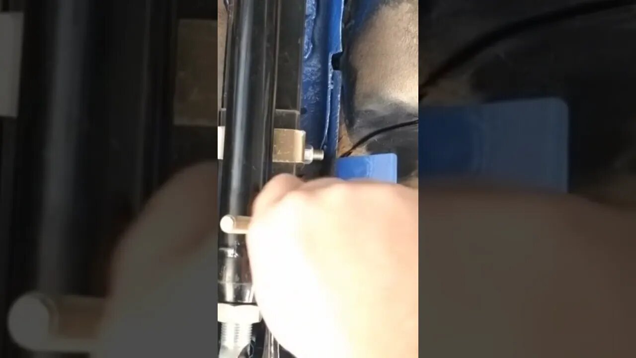 Shock Mount Bracket for Caltracs on a Pinto