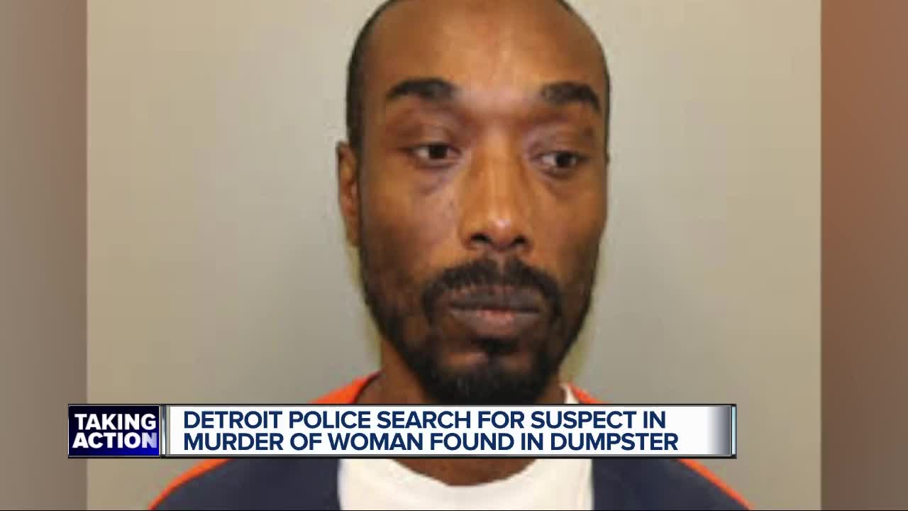 Detroit police identify suspect who allegedly murdered woman, threw body in a dumpster