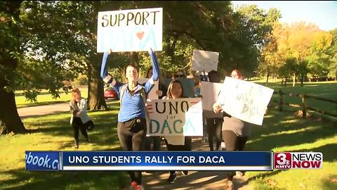 UNO students rally for DACA