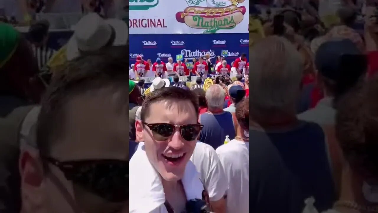 The Greatest Day of My Life - Nathan’s Hotdog Eating Contest!