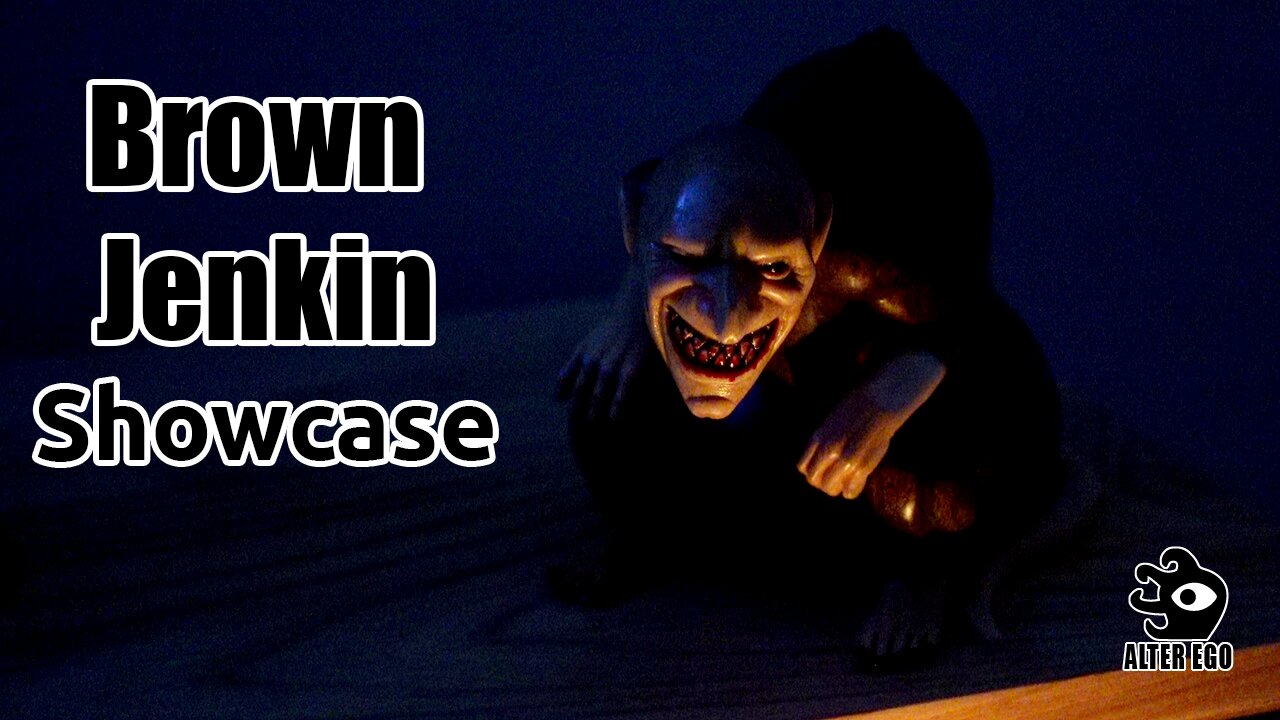 Brown Jenkin wood carving - Showcase
