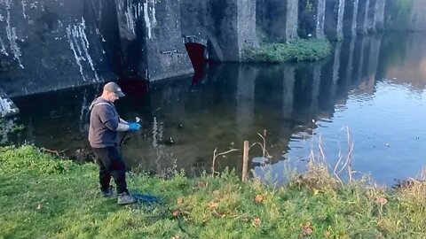 Magnet Fishing At The Castle