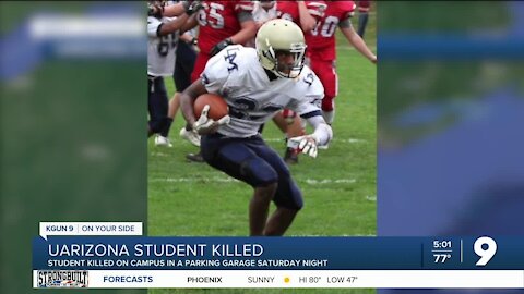 UAPD identifies student killed in campus parking garage