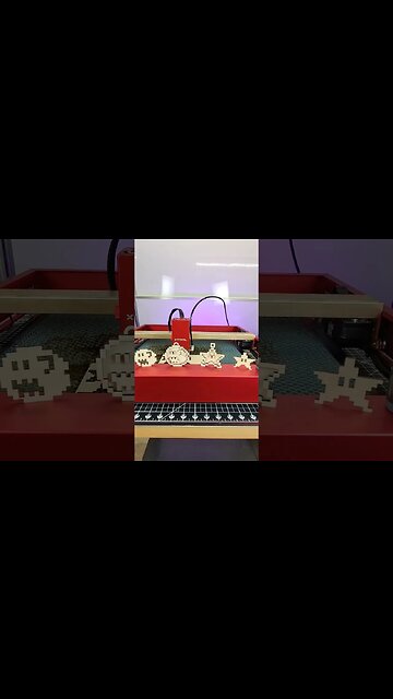 Cutting out some familiar characters using the xTool D1 Pro #lasercutting #laserengraving #nintendo