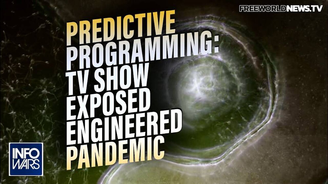 Predictive Programming: TV Show Exposed Engineered Pandemic Takeover of Society in 2007