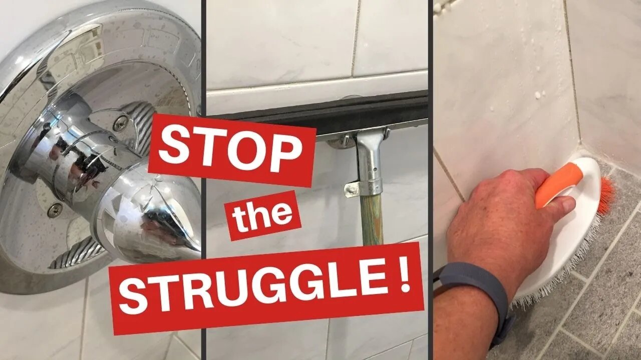 STOP the struggle - How to keep tile & grout clean the easy way