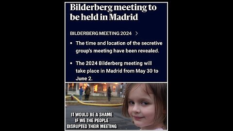 Bilderbergmeeting 30-5-2024 till 2-6-2024 in Madrid Spain