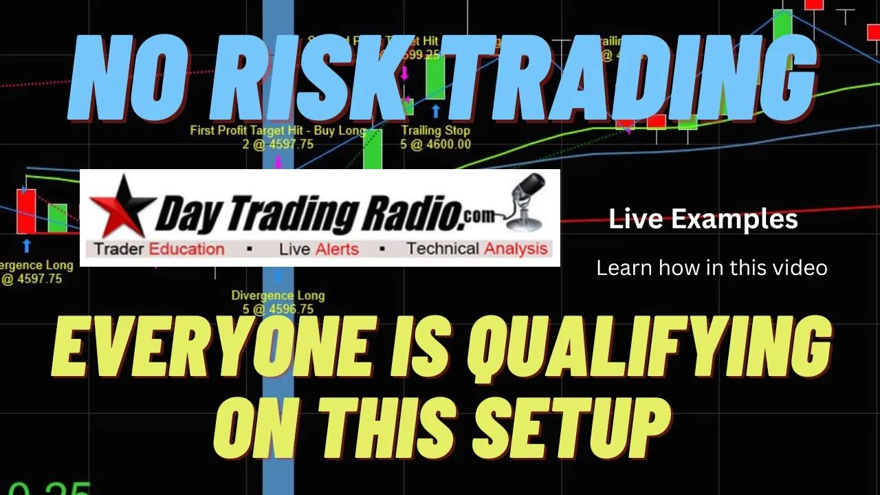 Members are qualifying every day here at Day Trading Radio. Here is the setups that they take!