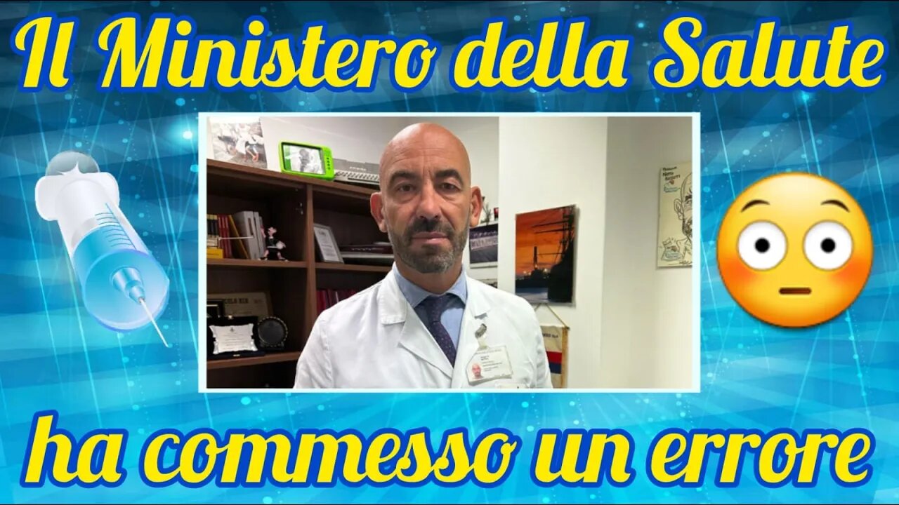 Bassetti : "Allargare la vaccinazione a tutti nel 2022 è stato un errore!"