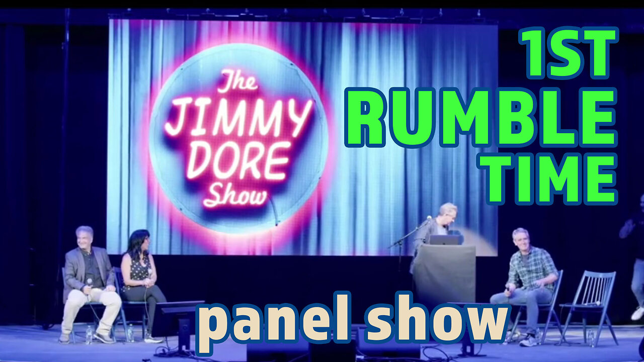 Jimmy Dore 1st RUMBLE TIME panel show with Alex Jones call-in▮The Jimmy Dore Show