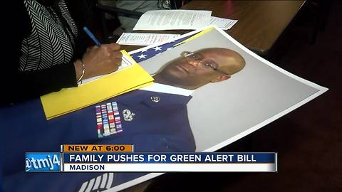 'Green Alerts' proposal would offer protection for missing veterans