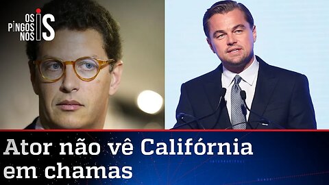 Salles enquadra DiCaprio sobre Amazônia