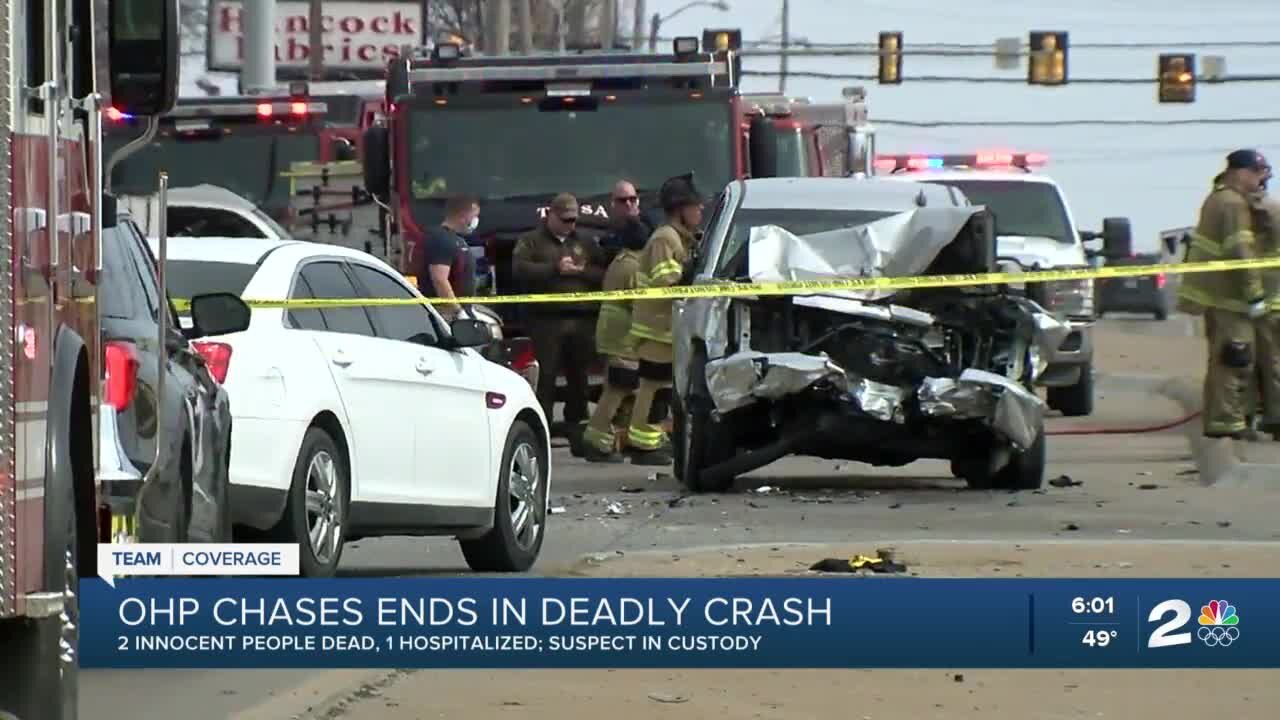 OHP chase ends in deadly crash