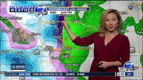 Another storm will bring rain and snow Wednesday