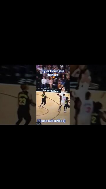 Tyler Herro with the crazy game winner on New Year’s Eve. He is a bucket. #nba #shorts #tylerherro