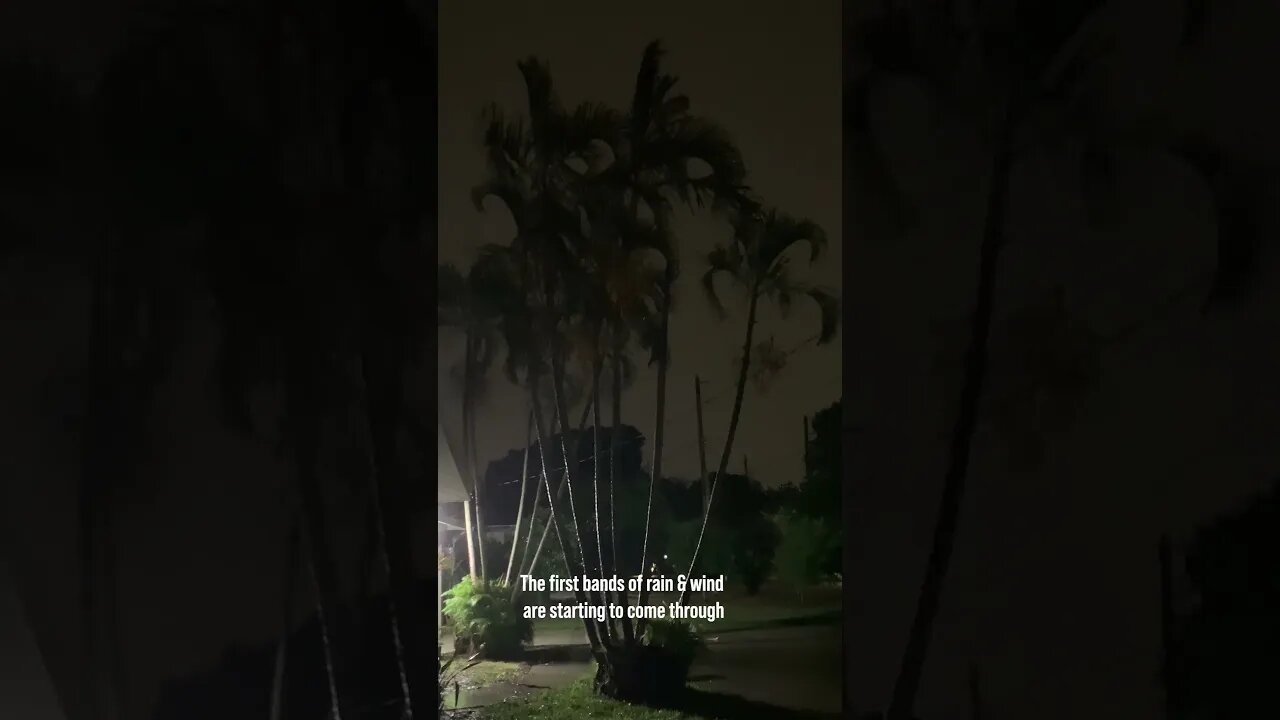 Hurricane Idalia making her presence known - video 2 (22:00 EST • 8.29.23 • Tampa Bay, FL)
