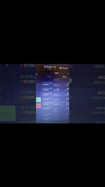 Today binary option trade!!!